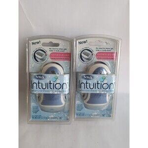 Schick Intuition Normal to Dry Skin Razor NOS 2003 Original Smaller Handle NIP